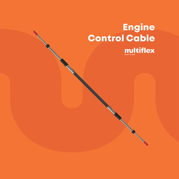 720808 8' Multiflex EC-133 Universal Control Cable | Marine Control Cable