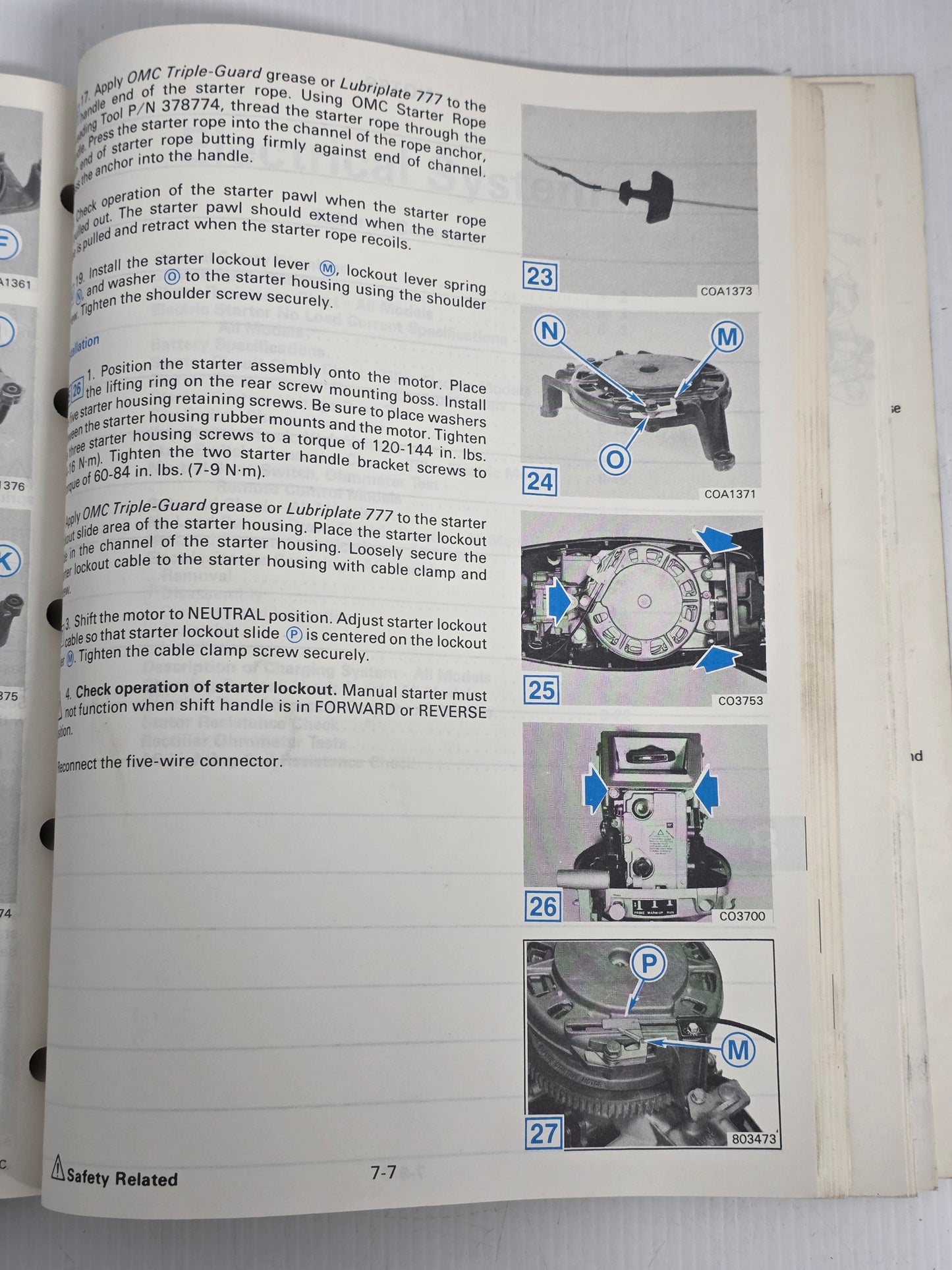 1986 Johnson CU 35A through 55 Models Service Manual | Genuine Used Manual