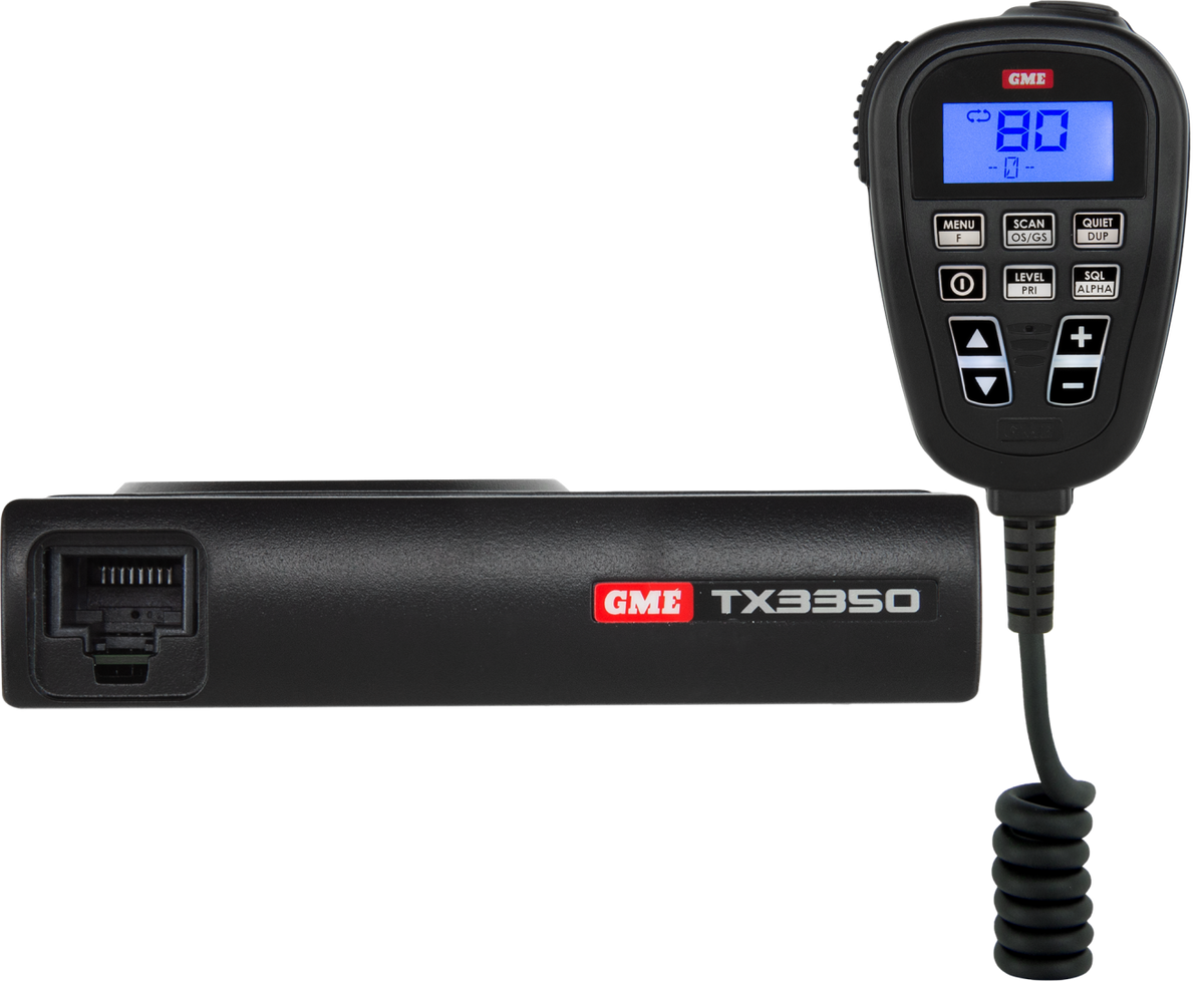 TX3350UVP 5 Watt Super Compact UHF CB Radio - Value Pack | Genuine GME Electronics