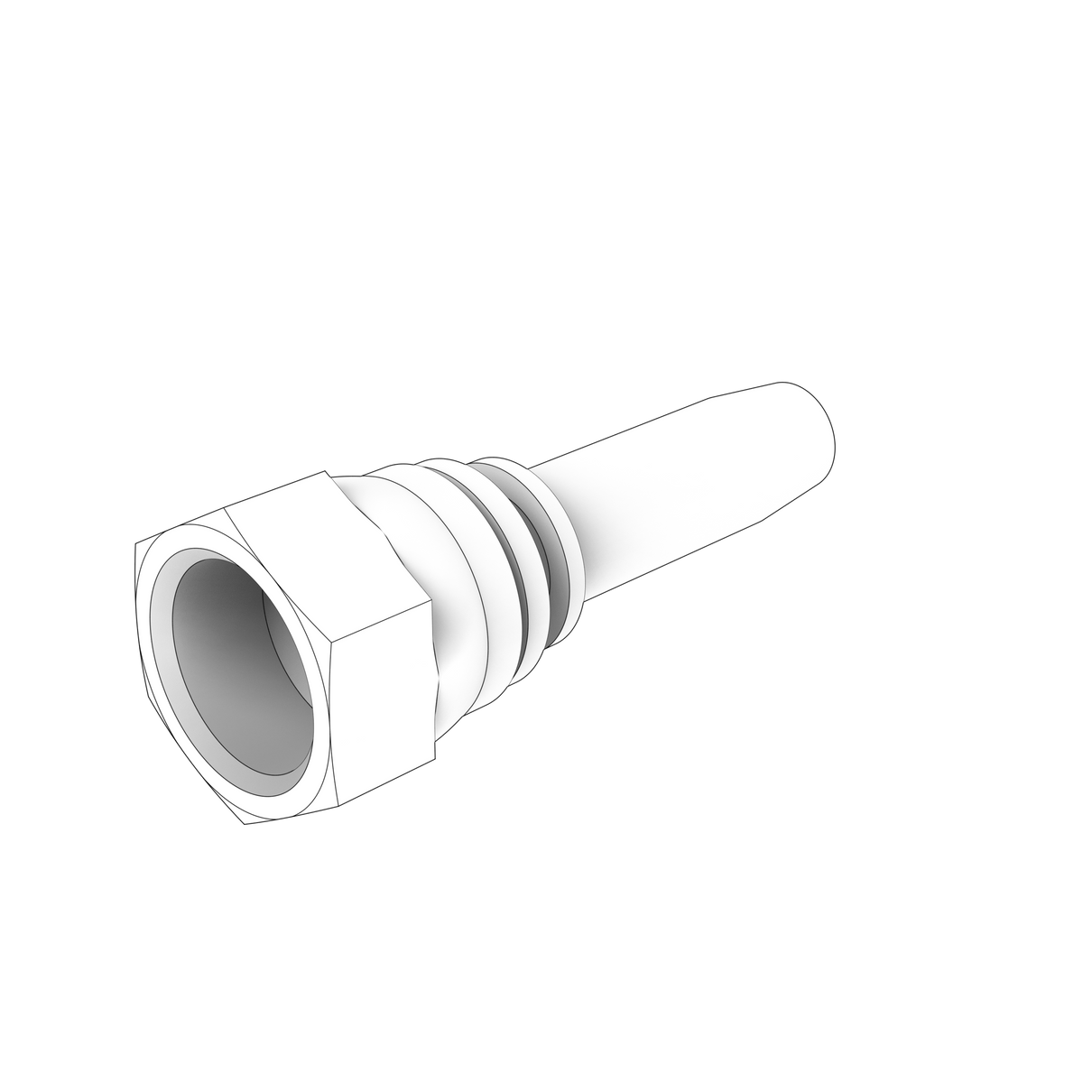 3829292 Nipple | Genuine Volvo Penta Part - photo 2 of 2