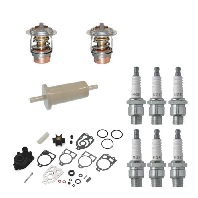 Aftermarket Mercury V135HP, V150HP, V175HP, V200HP 6-Cylinder Service Kit | Sawley's Select Marine Parts
