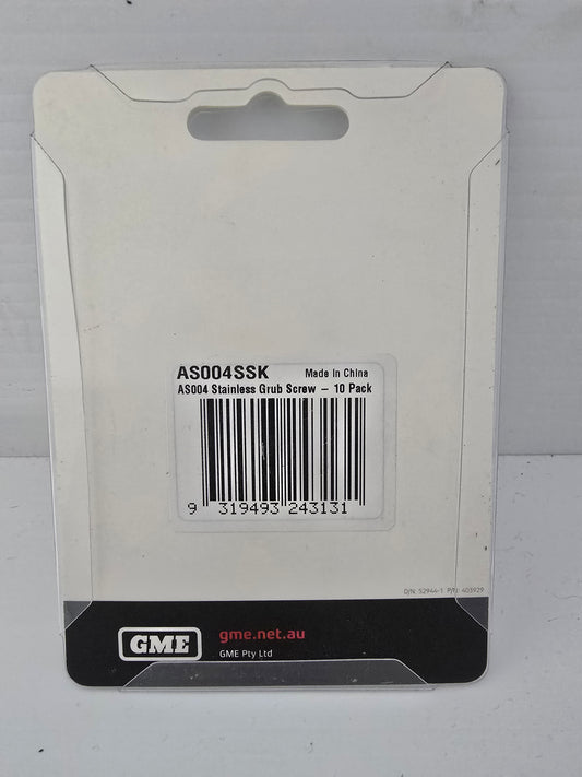 AS004SSK AS004 Grub Screw (10PK)