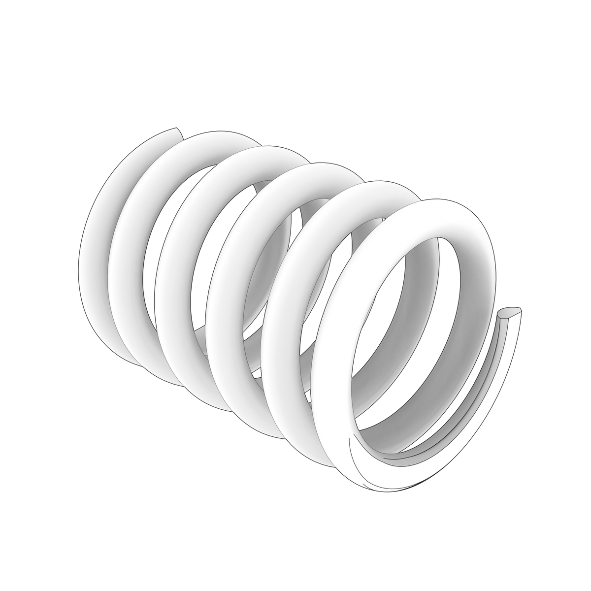 23951640 Valve Spring | Genuine Volvo Penta Part - photo 2 of 2