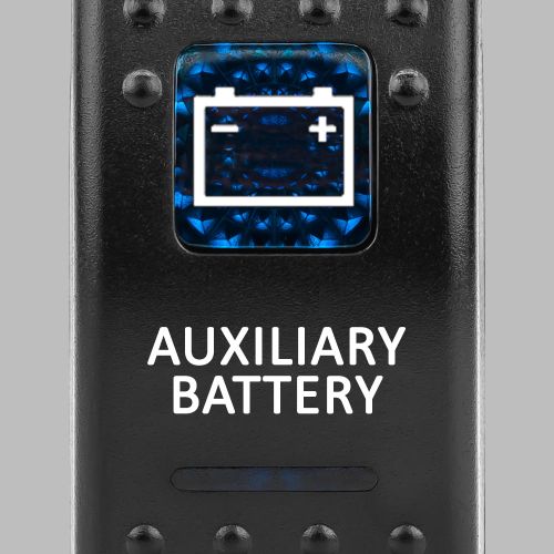 ROKSWCH-AUX Rocker Switch for Auxiliary Battery | Genuine STEDI Product