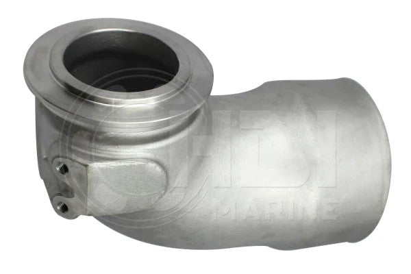 119574-13530 Aftermarket Yanmar 6LYA/6LY3 Stainless Steel Exhaust Mixing Elbow HDI BVB | Sawley's Select Marine Parts