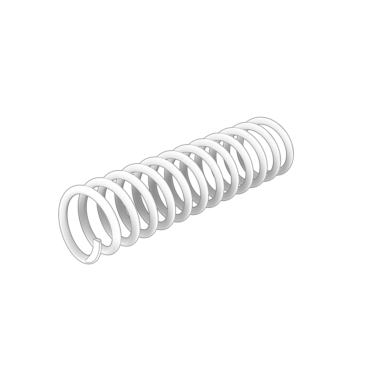 23699753 Compression Spring | Genuine Volvo Penta Part - photo 2 of 2