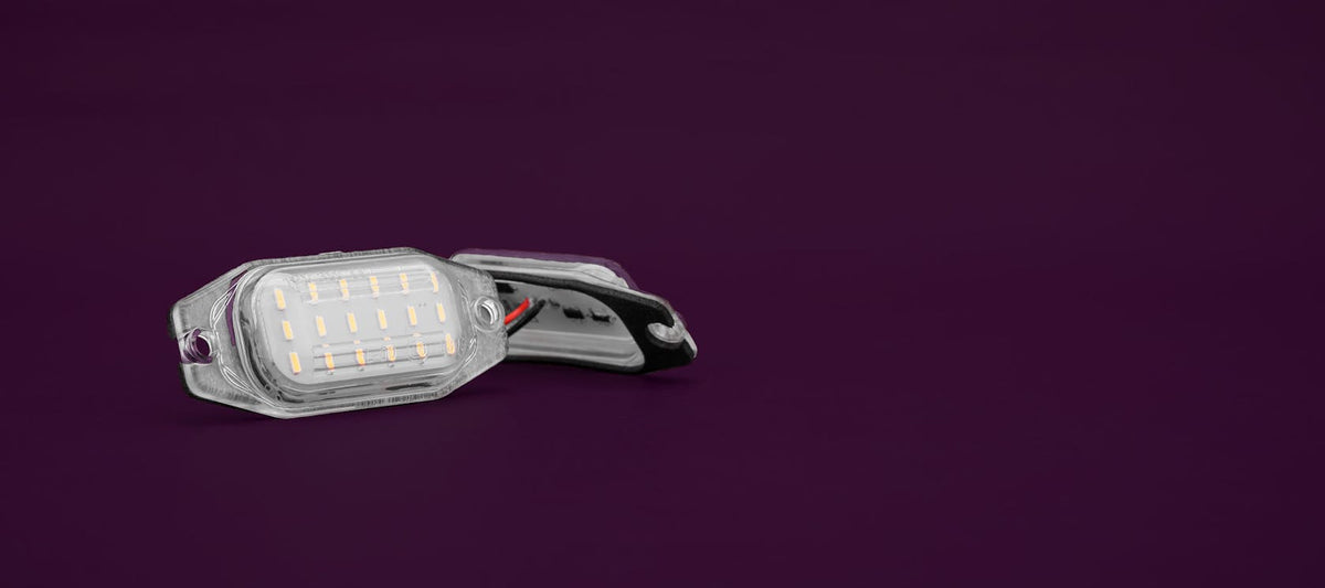 LEDCONV-TOY-781LCNS LED License Plate Light to Suit Toyota Landcruiser Models (A) | Genuine STEDI Product