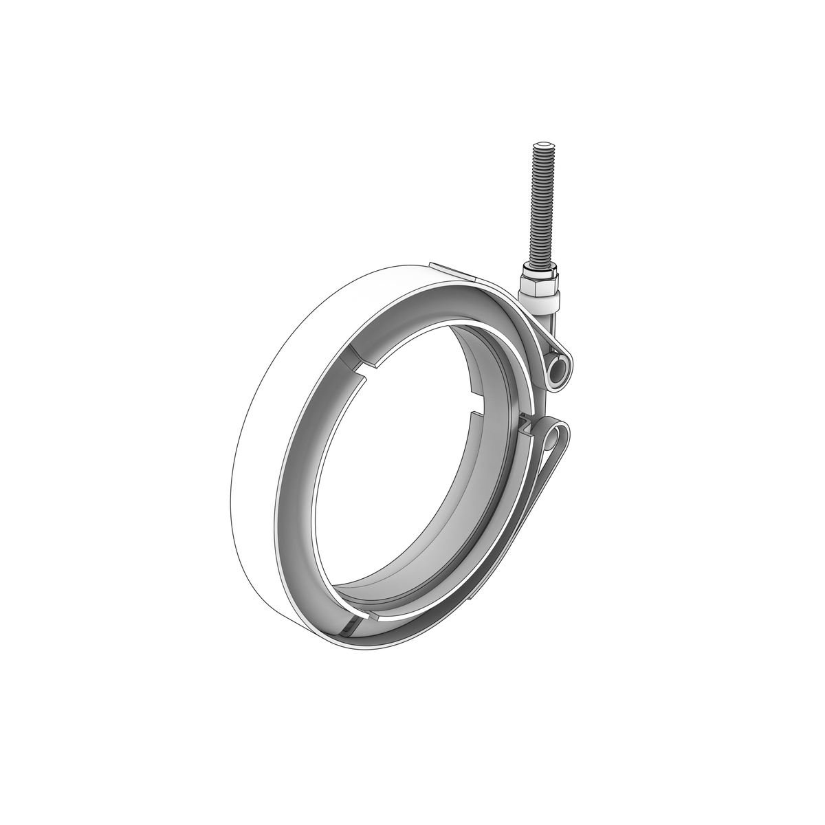 23249752 V-Clamp | Genuine Volvo Penta Part - photo 2 of 2
