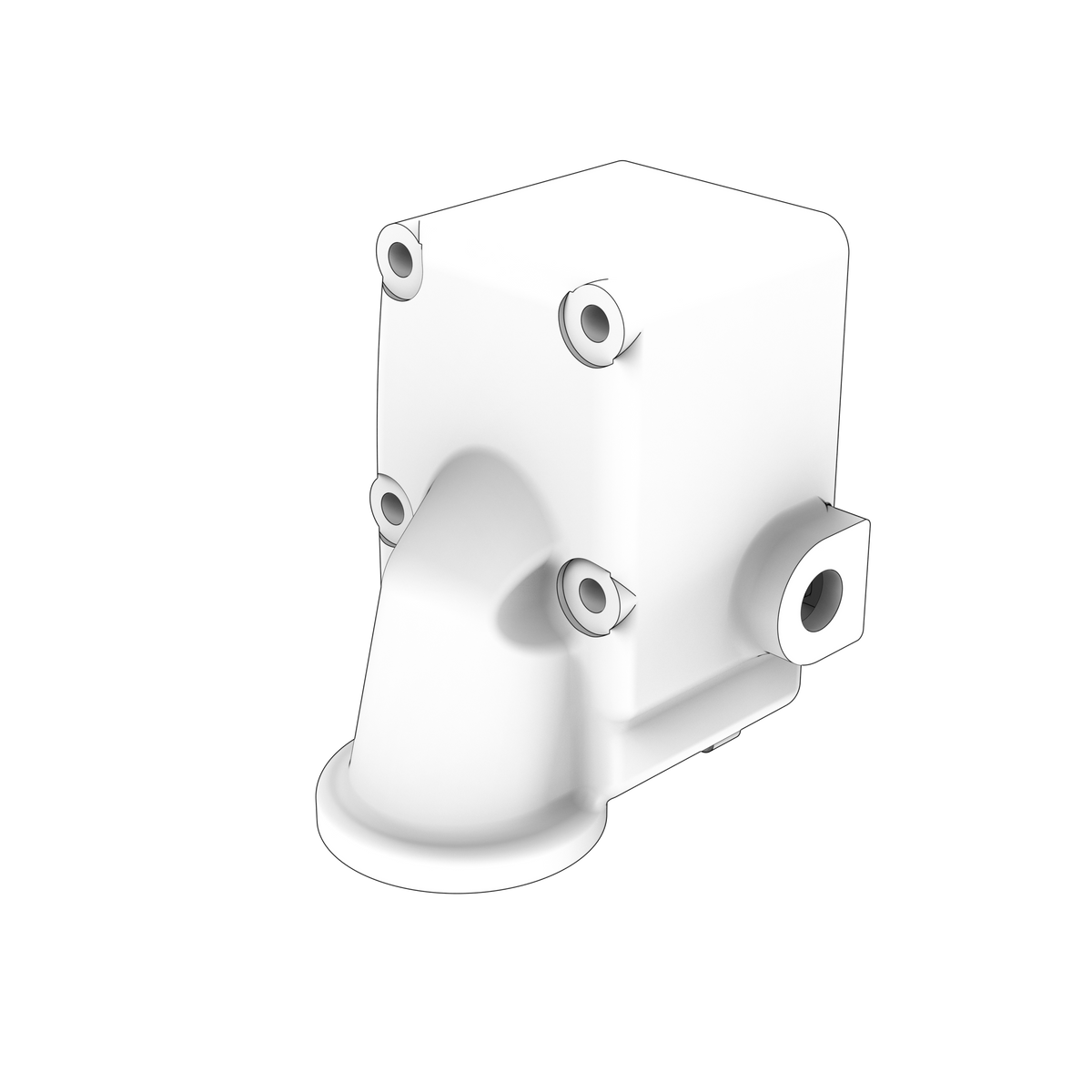 3826203 End Cover | Genuine Volvo Penta Part - photo 2 of 2