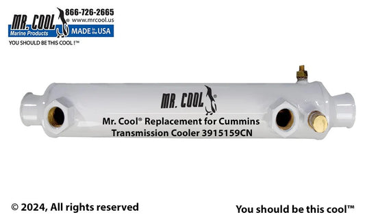 3915159CN Aftermarket Cummins 4BT/6BT ZF Oil Cooler | Sawley's Select Marine Parts