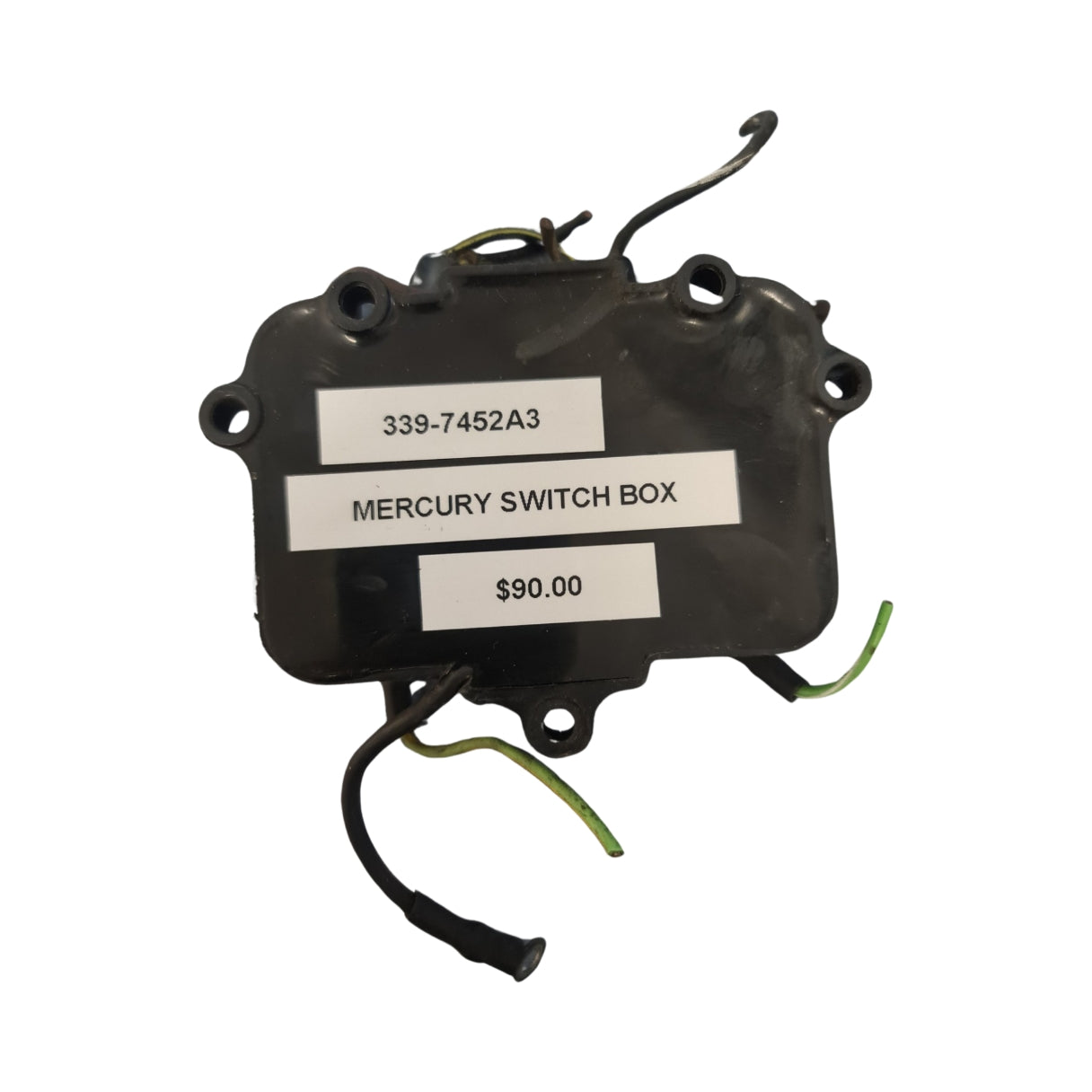 339-7452A3 Mercury Switch Box | Genuine Used Part