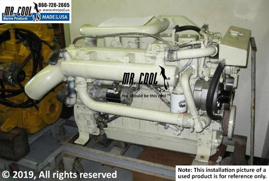 4019855CN Aftermarket Cummins 6BT Heat Exchanger 4 x 25 in | Sawley's Select Marine Parts