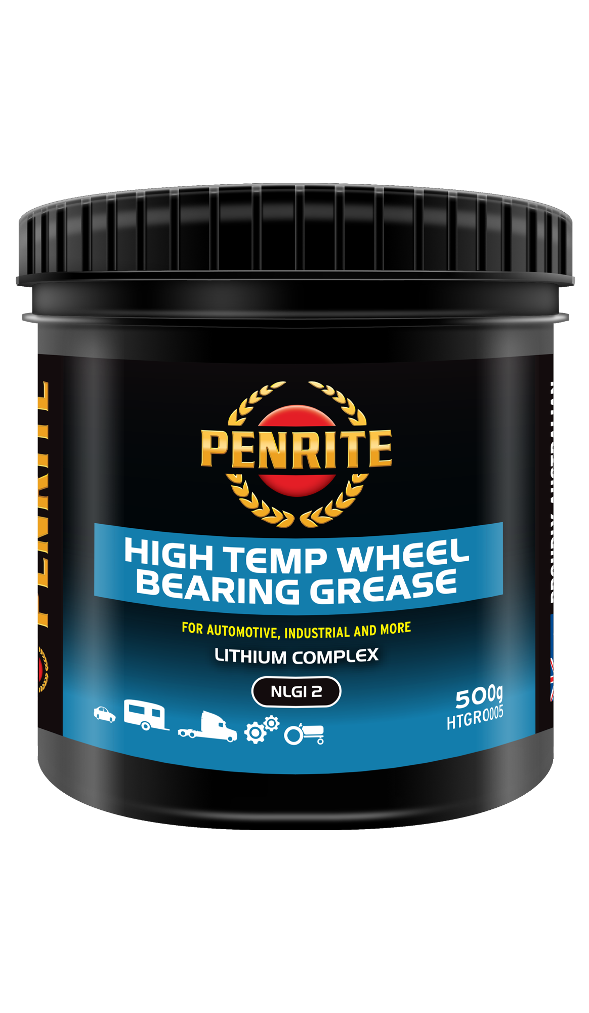 HTGR0005 Penrite High Temperature Wheel Bearing Grease 500gm | Genuine Penrite Lubricants