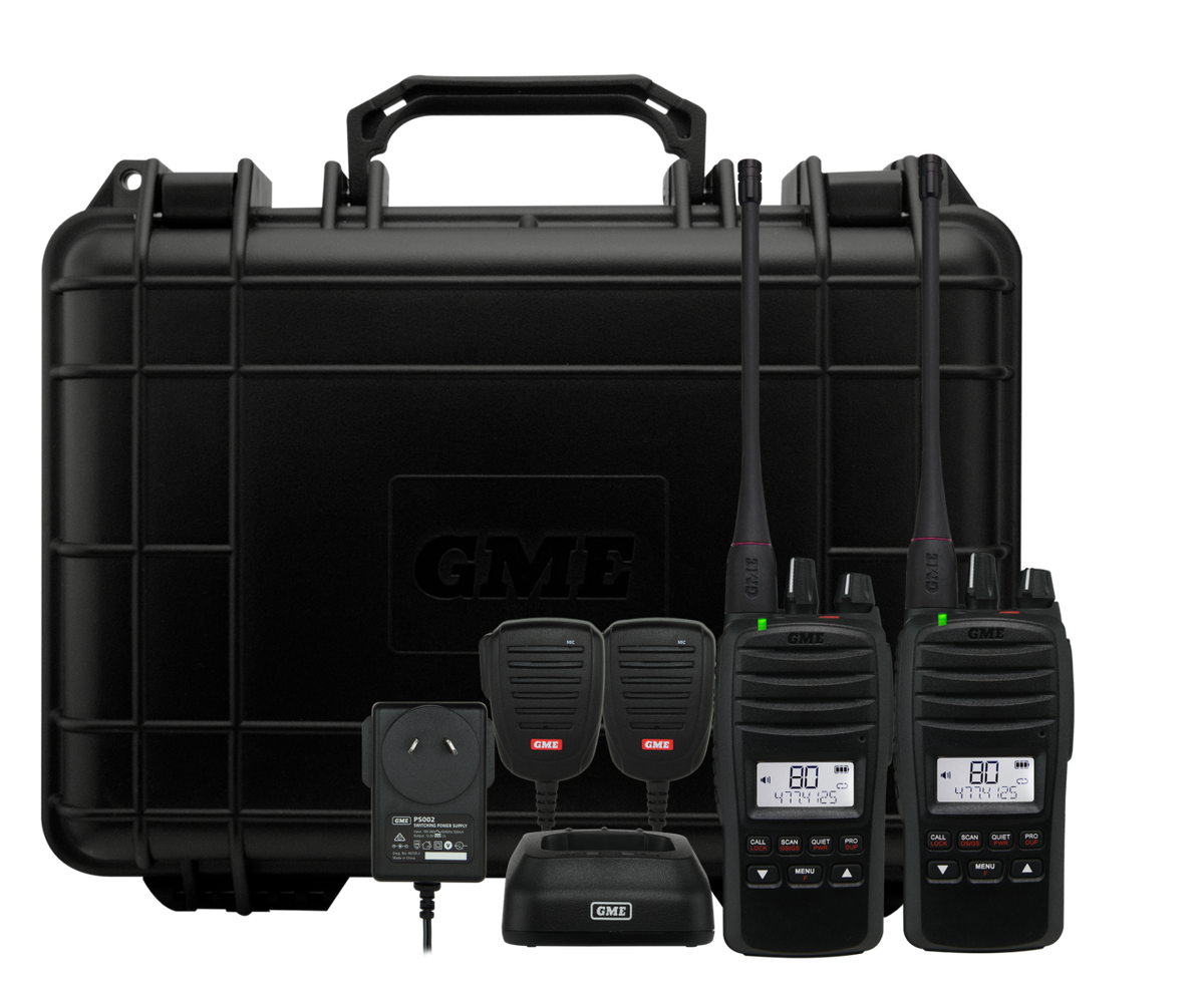 TX6600STP 5 Watt UHF CB Handheld Radio - Twin Pack | Genuine GME Electronics