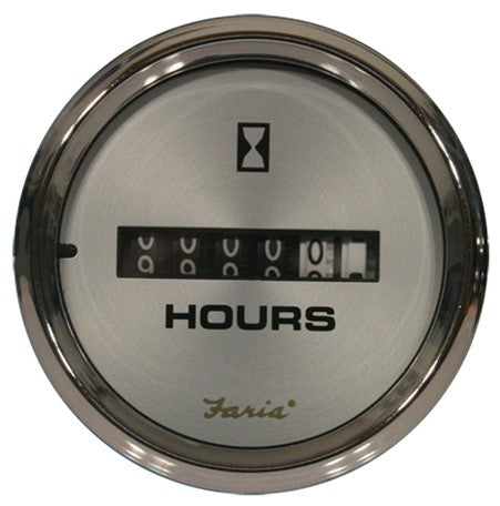 204832 Faria Kronos 2" Hour Meter | Genuine Faria Gauge