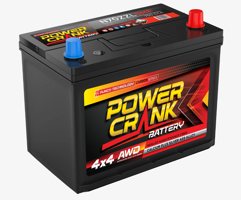 N70ZZL SMF Power Crank 750 CCA Battery | AWD/4X4, Truck & Heavy Equipment Series