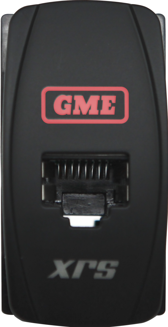 XRS-RJ45R6 RJ45 Pass-Through Adaptor - Type 6 (Red) | Genuine GME Electronics