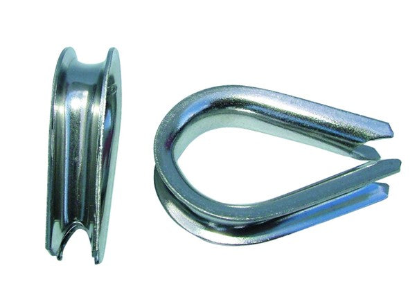 923108 Stainless Steel Thimble 8mm (Individual) | Marine Deck Hardware
