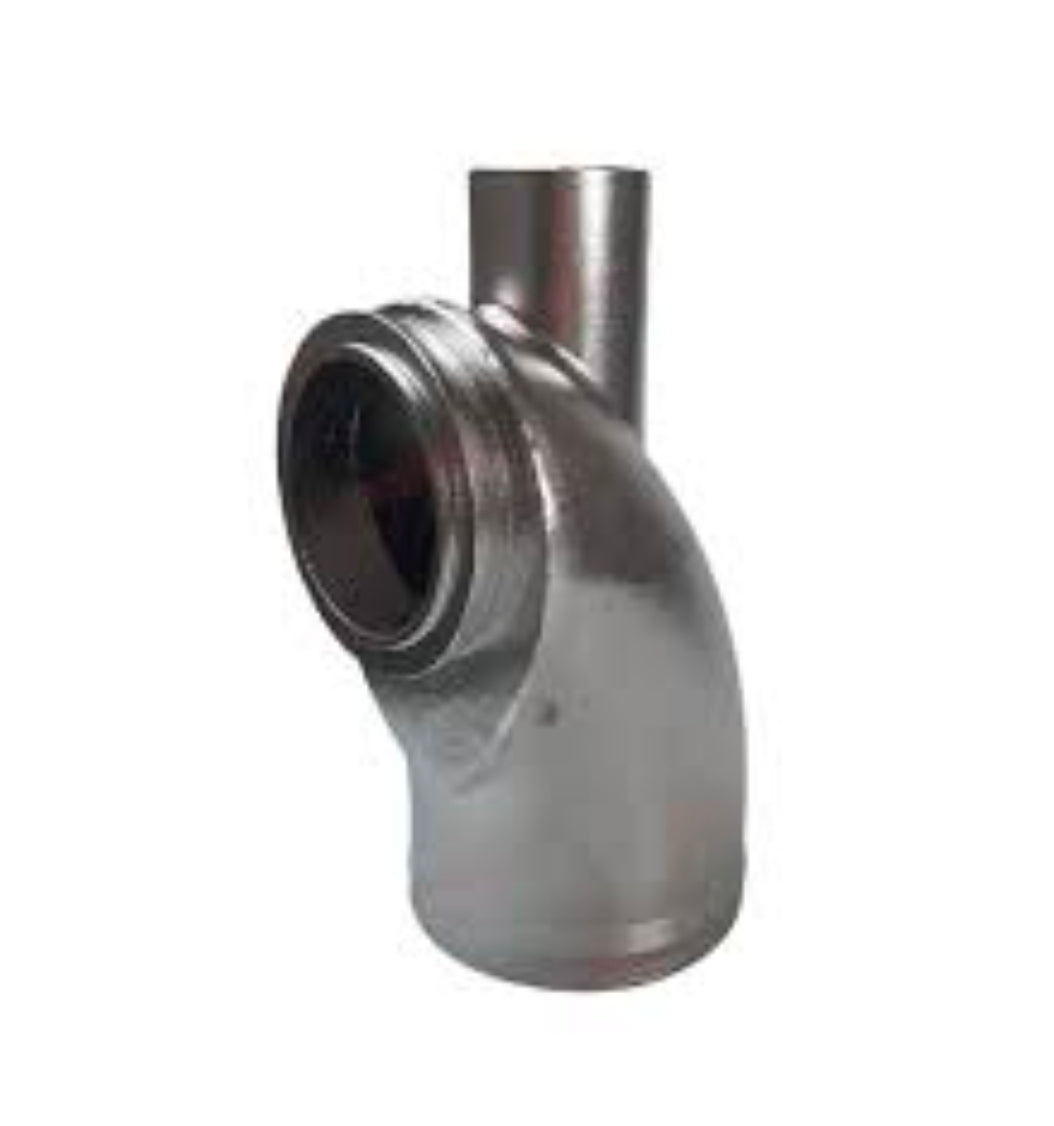 MAR119773-13501INOX Yanmar Exhaust Elbow Inox Mar119773-13501Inox - Marine Component (Recmar - Aftermarket Replacement)
