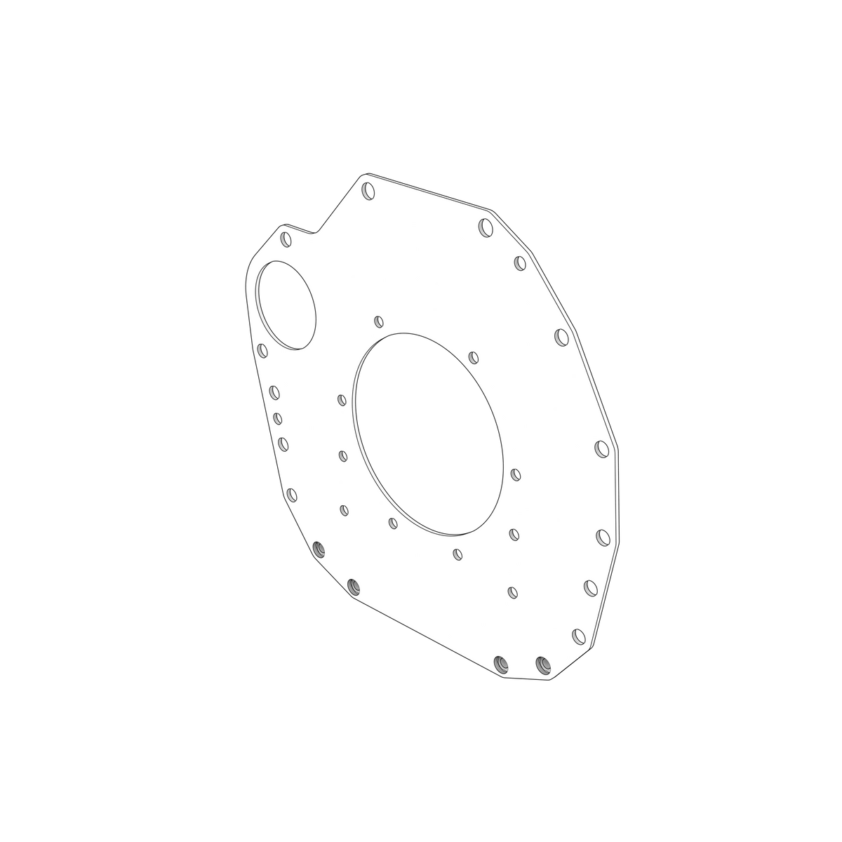 3583724 Plate | Genuine Volvo Penta Part - photo 2 of 2