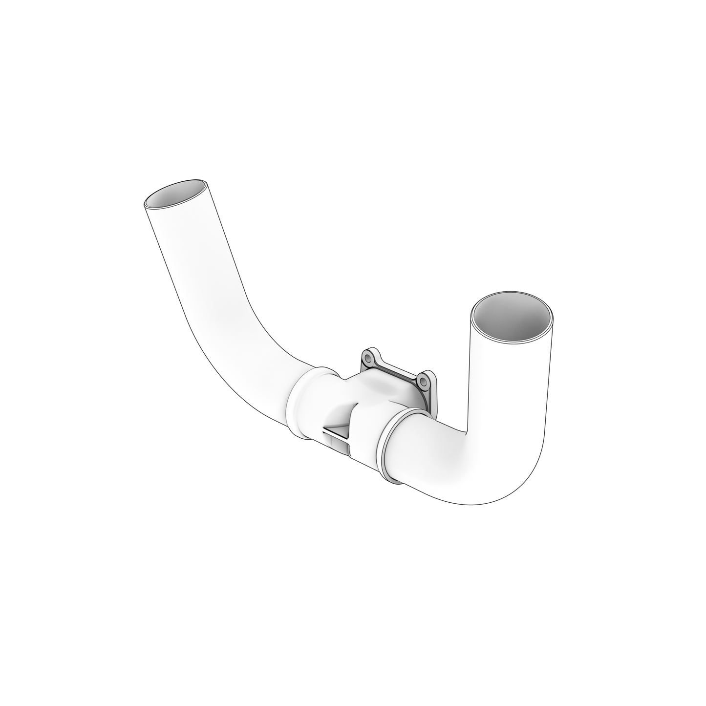 3841847, Exhaust Pipe | Genuine Volvo Penta Part
