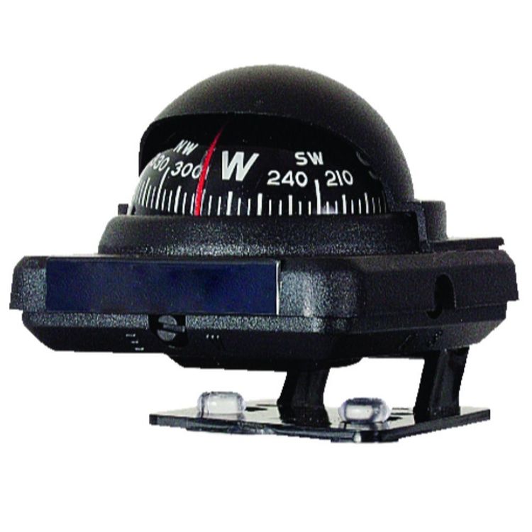 673560 Waterline Regatta 125 Compass - Black | Marine Compass