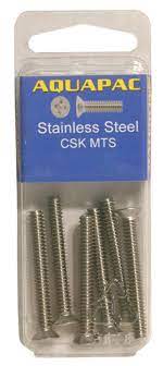 910072 S/S CSK MTS 1/4 X 1 1/2" (4pcs) | Marine Stainless Fastener