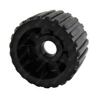 2969BR Dunbier Wobble Roller BLACK 3" Plastic