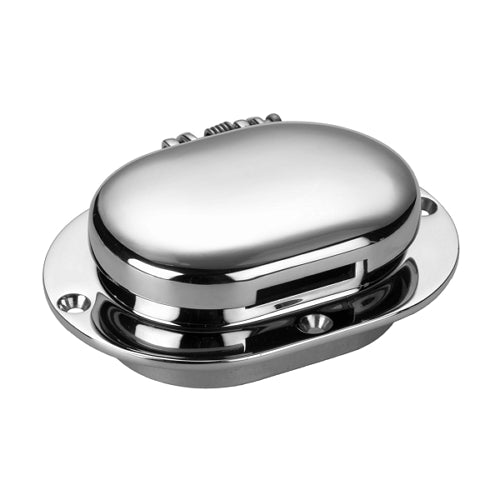 660081 Atwood Rope Chain Deck Pipe Stainless Steel Hinged Large Opening | Marine Deck Hardware