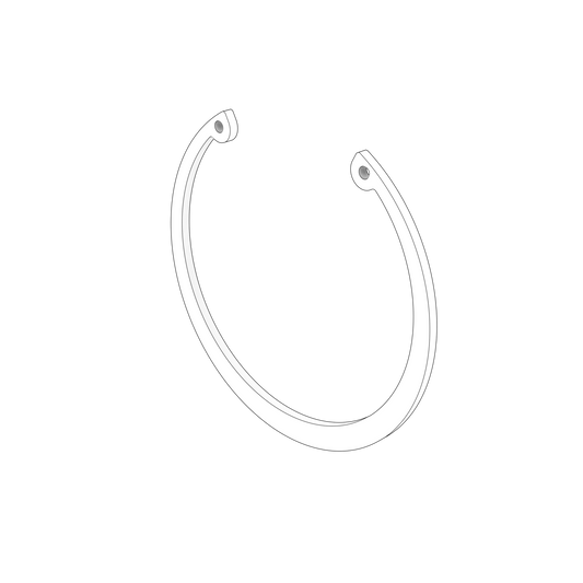 3861006 Retaining Ring | Genuine Volvo Penta Part - photo 2 of 2
