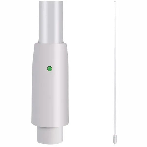 AW364V 1200mm Marine VHF Antenna Whip - White | Genuine GME Electronics