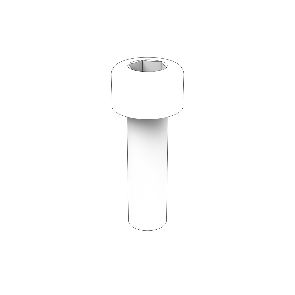 990863 Hex Socket Screw | Genuine Volvo Penta Part - photo 2 of 2