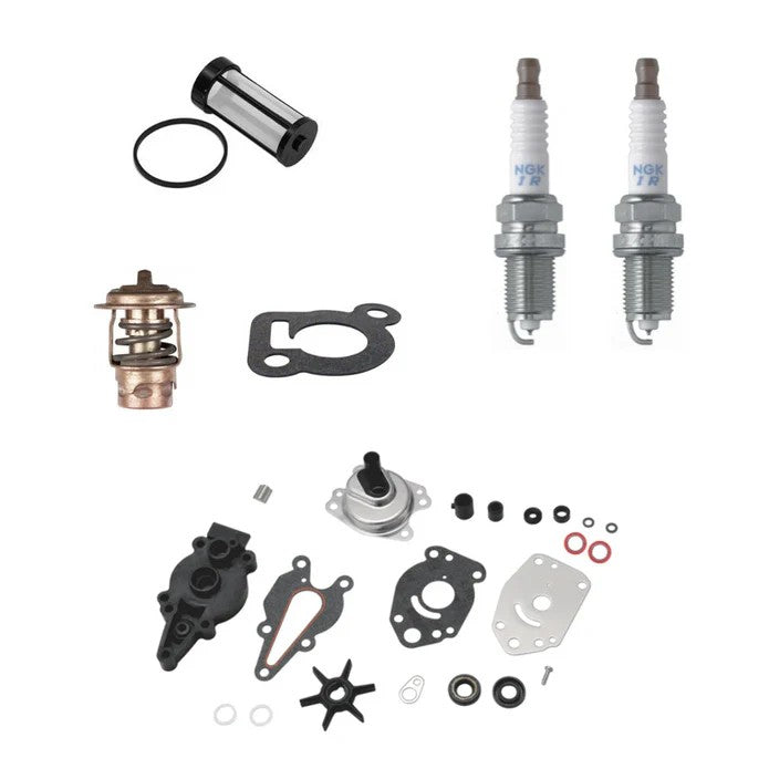 Aftermarket Mercury 6HP, 8HP 15HP 2-Stroke Service Kit (USA Models) | Sawley's Select Marine Parts