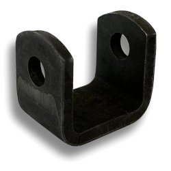 A1662N Mackay 2030 Dunbier Standard Front Spring Hanger Black | Marine Trailer Part