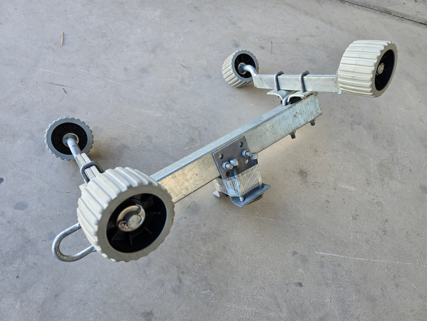 3331 Dunbier SUPA-ROLLA Rear Ass 4 Rollers & Side Plates