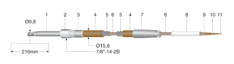 3848517 Steering Cable | Genuine Volvo Penta Part