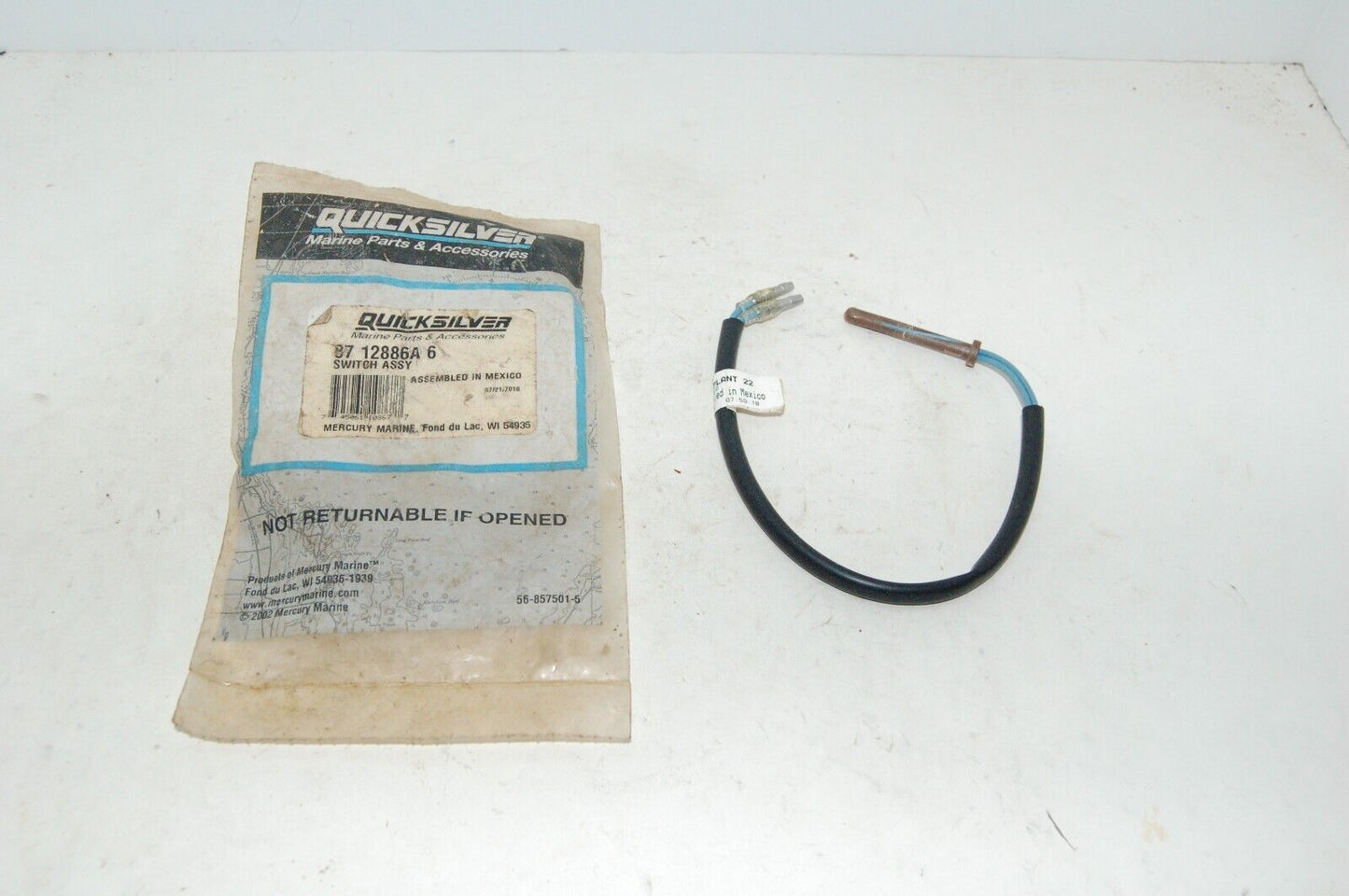 8712886A6 Mercury MerCruiser Switch Assembly | Genuine Quicksilver OEM Part