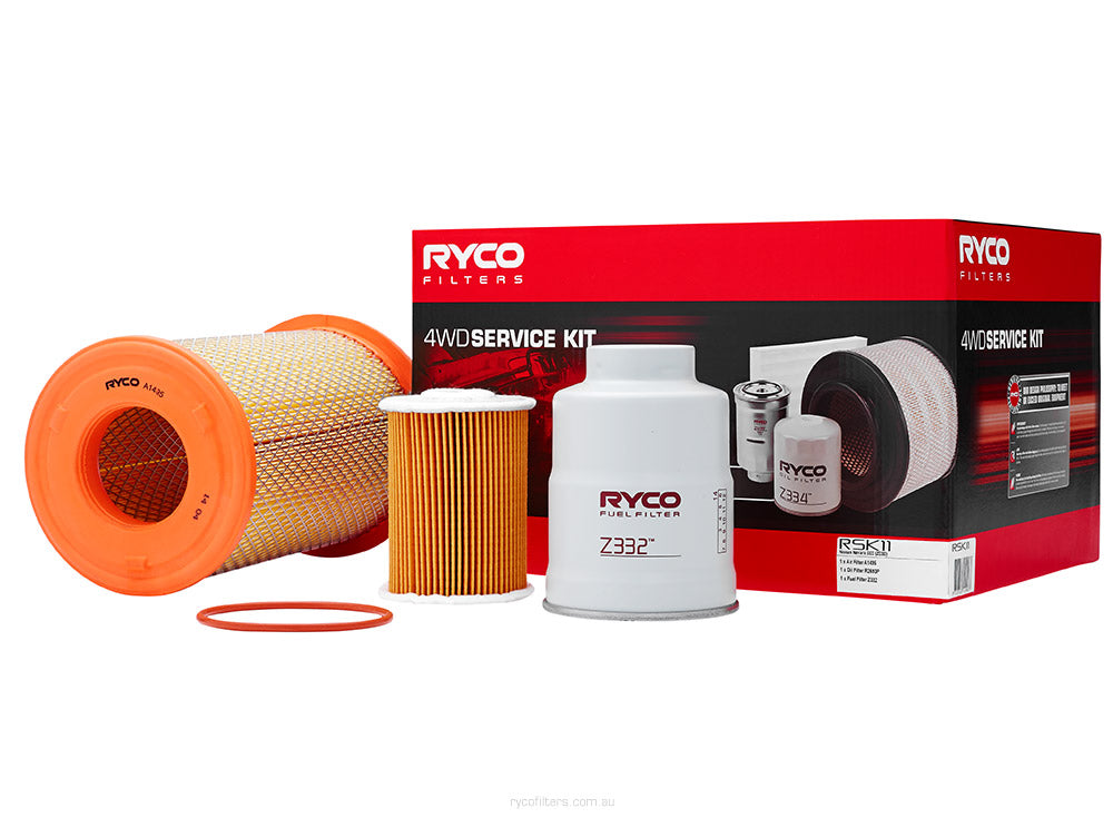 RSK11 Ryco 4WD Service Kit - Nissan Navara D22 (ZD30) | Genuine Ryco Filter