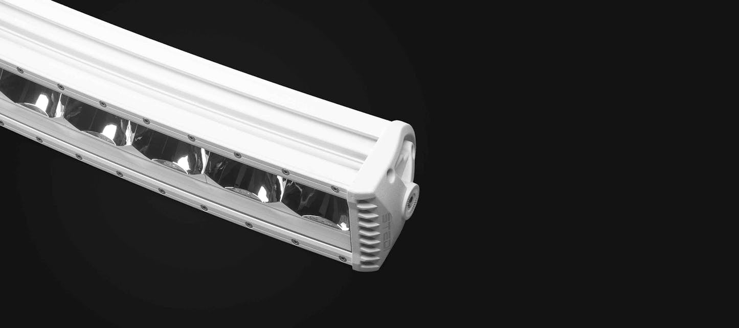 LEDST2K-31-12L-WHITE Marine White Boat Curved 31 inch ST2K 12 LED Light Bar