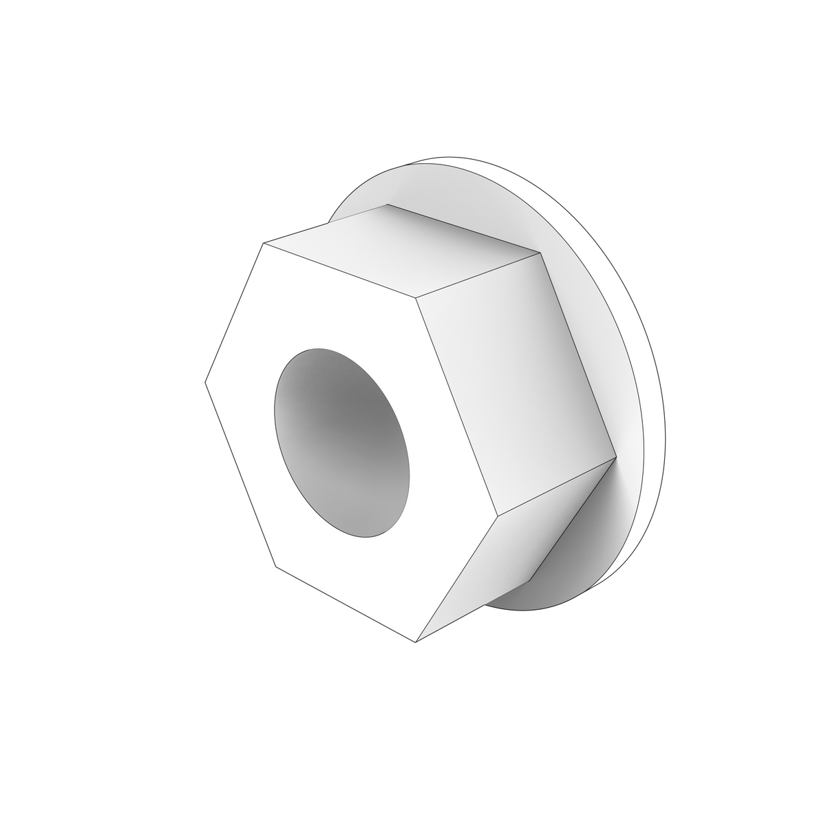 3531111 Nut | Genuine Volvo Penta Part - photo 2 of 2