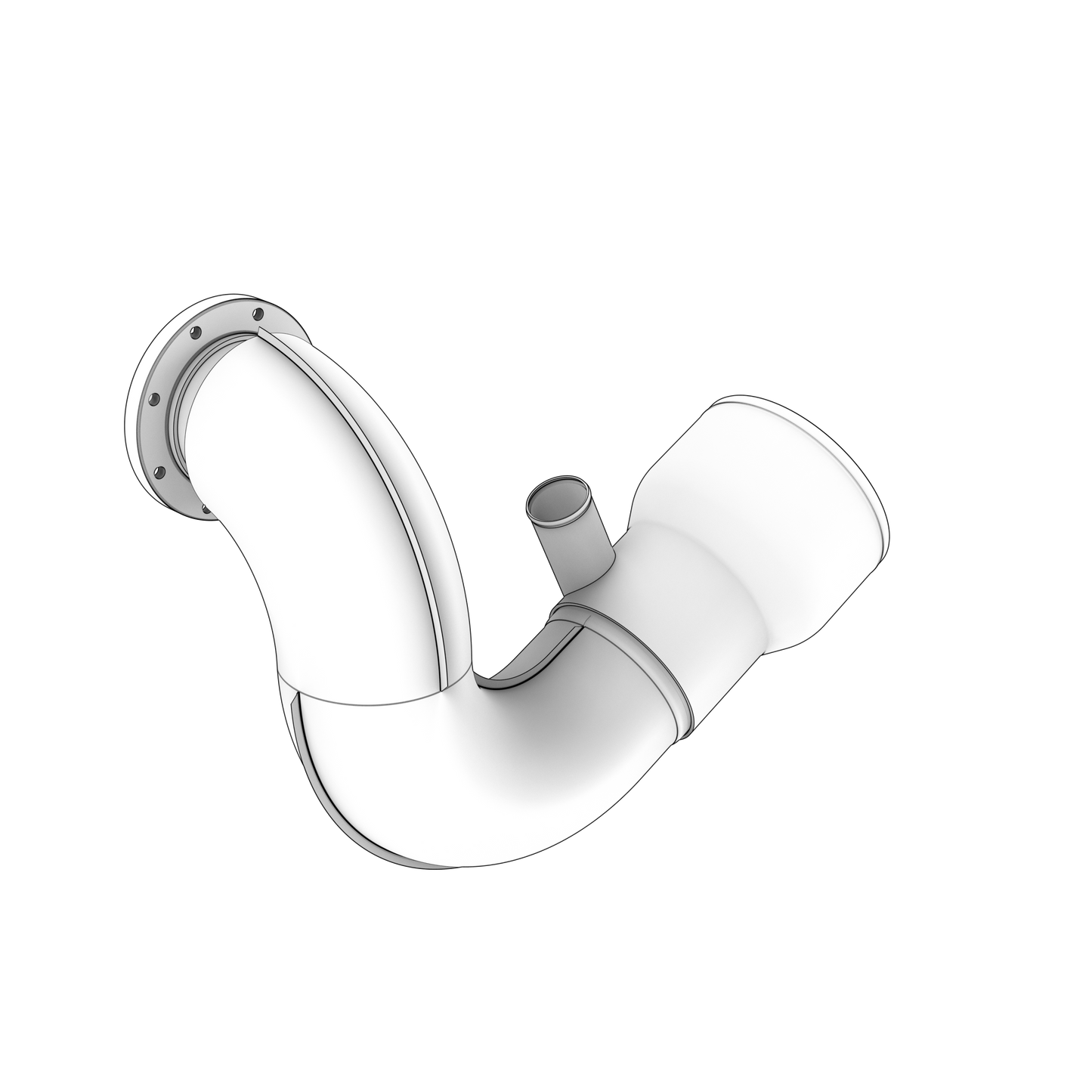 23879231 Exhaust Riser | Genuine Volvo Penta Part - photo 2 of 2