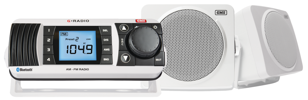GR300BTWEP2 Marine Entertainment Pack | Genuine GME Electronics