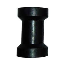 91213 Viking 6" Keel Roller Black 17mm | Marine Trailer Part