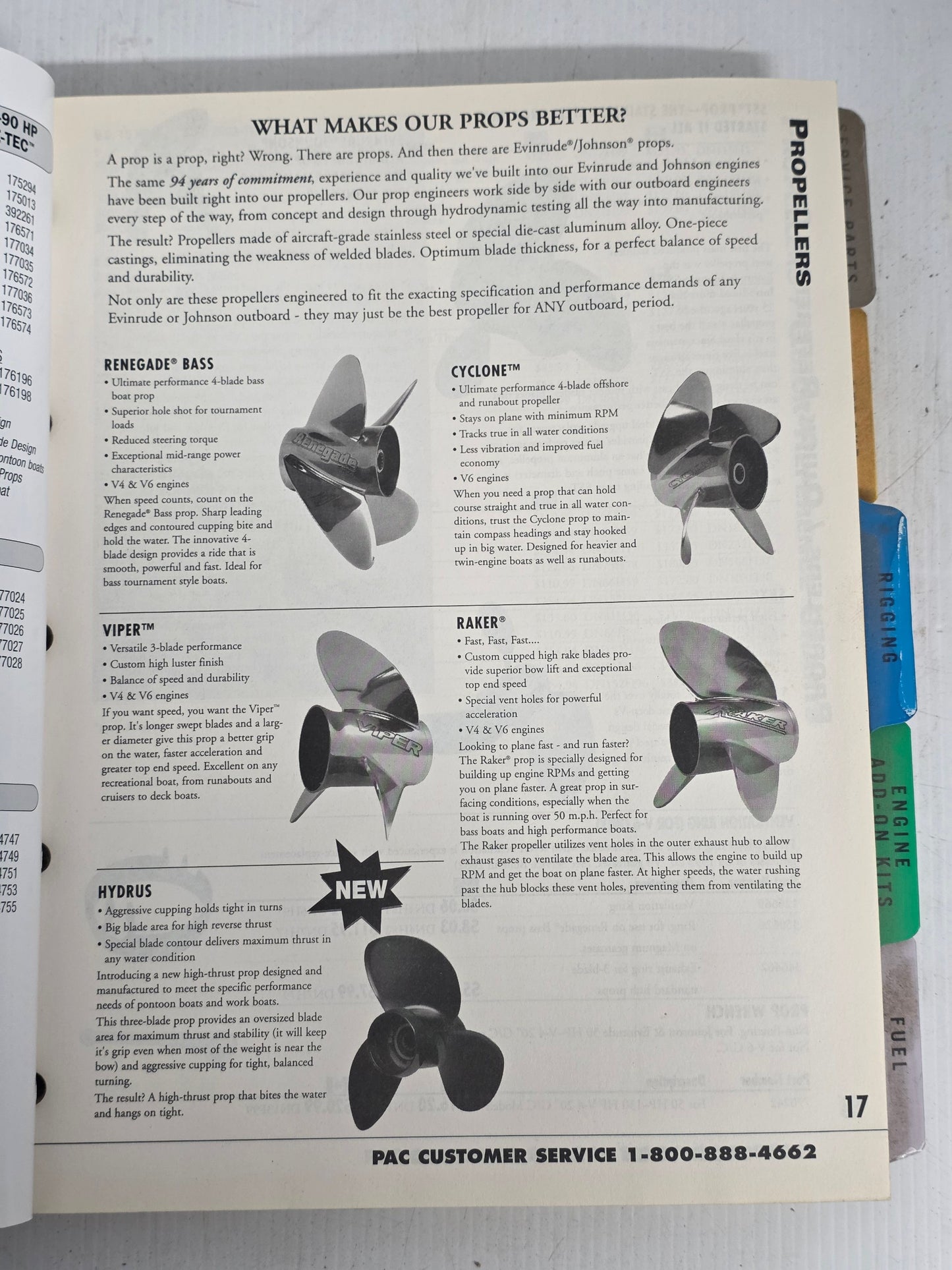 2004 Evinrude/Johnson Parts & Accessories Catalogue | Genuine Used Manual