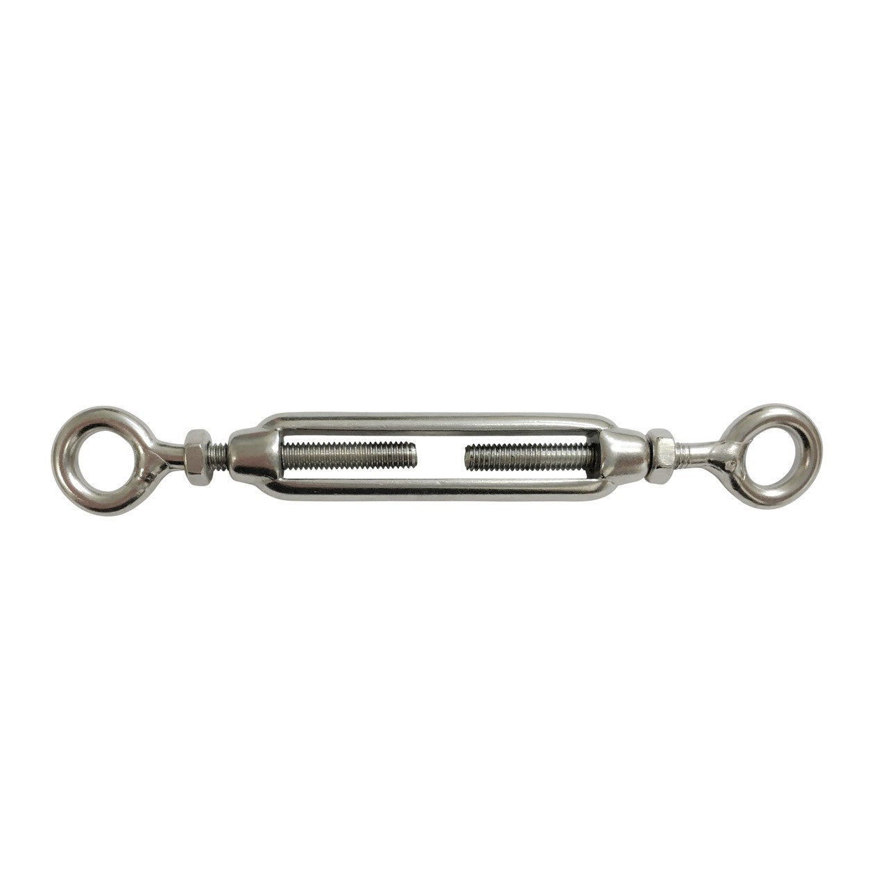 SS311E-09 Stainless Steel Turn Buckle 10mm - Ends EYE/EYE | Marine Deck Hardware