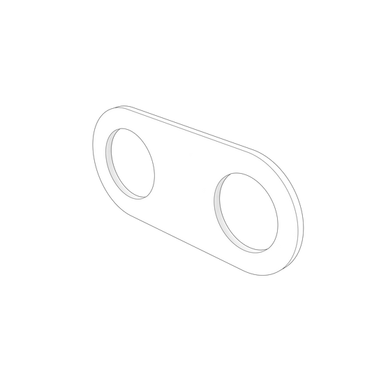21808897 Spacer Plate | Genuine Volvo Penta Part - photo 2 of 2
