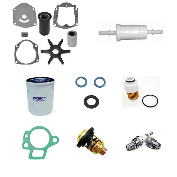 Aftermarket Mercury 40HP 3-Cylinder EFI Short-Shaft Service Kit (0T409000-1B355027) (1C000001-1C043416) | Sawley's Select Marine Parts