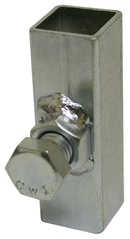 761085 Tube Adj Weld On Zinc 18mm Square | Marine Trailer Part