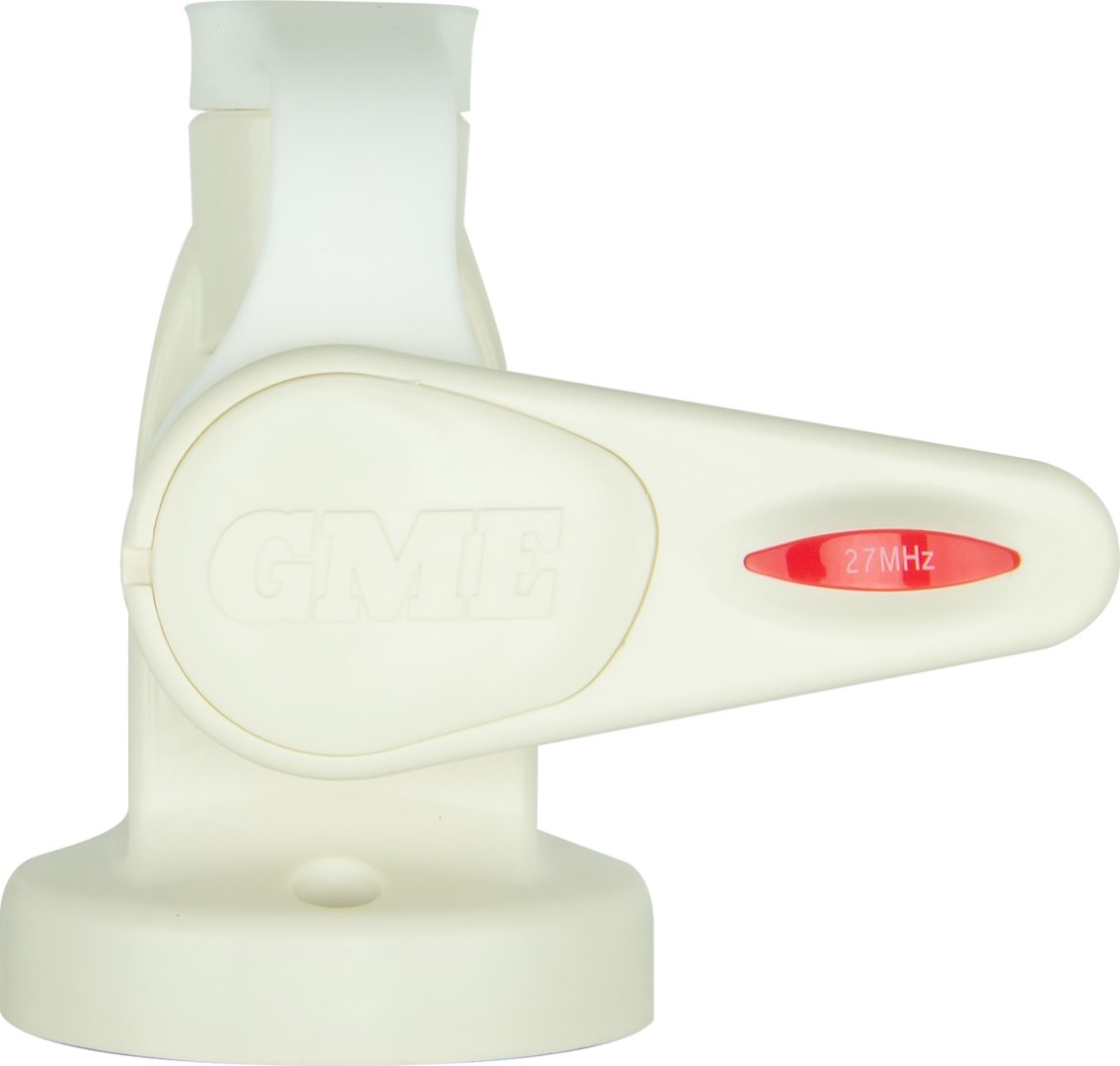 ABL015 Single Swivel Round Antenna Base - Suit AW36XX Whips - White | Genuine GME Electronics