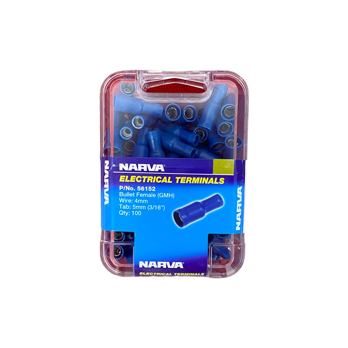56152 Narva Female Bullet Terminal Blue (100pk) | Genuine Narva Electrical